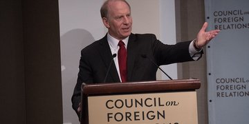 Richard N. Haass giving opening remarks