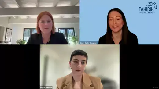 Payzee Mahmod, Casey Swegman, and Ann Norris discuss ending child marriage in the United States and abroad