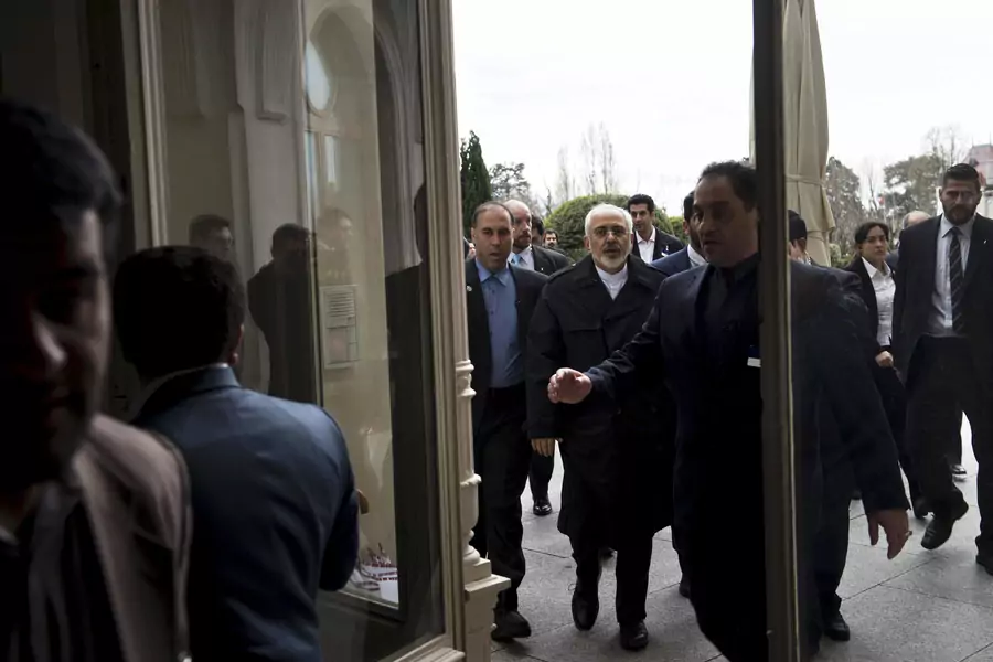 Iran_foreign minister_arrival