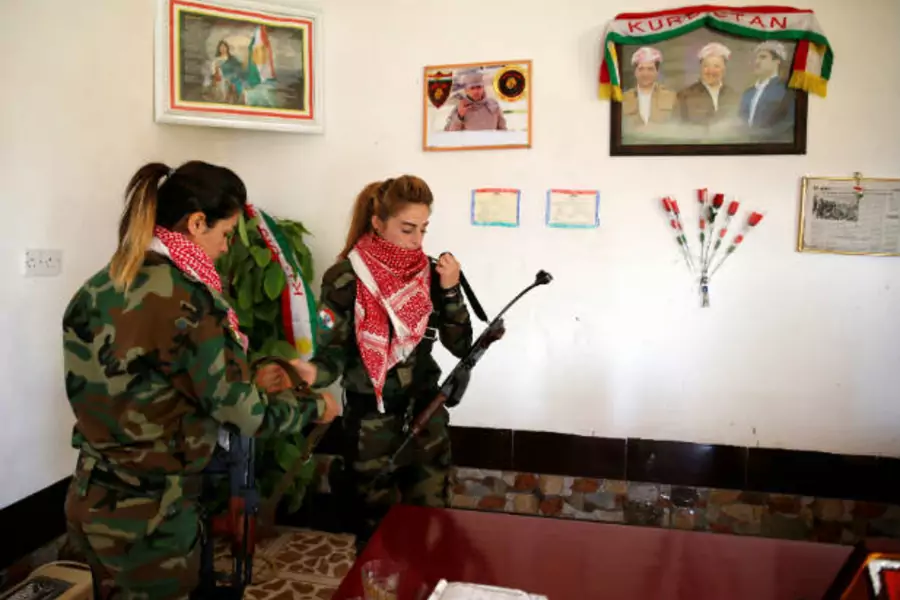 Women Iraq Peshmerga