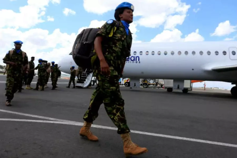Kenya UN soldiers peacekeepers women CAR