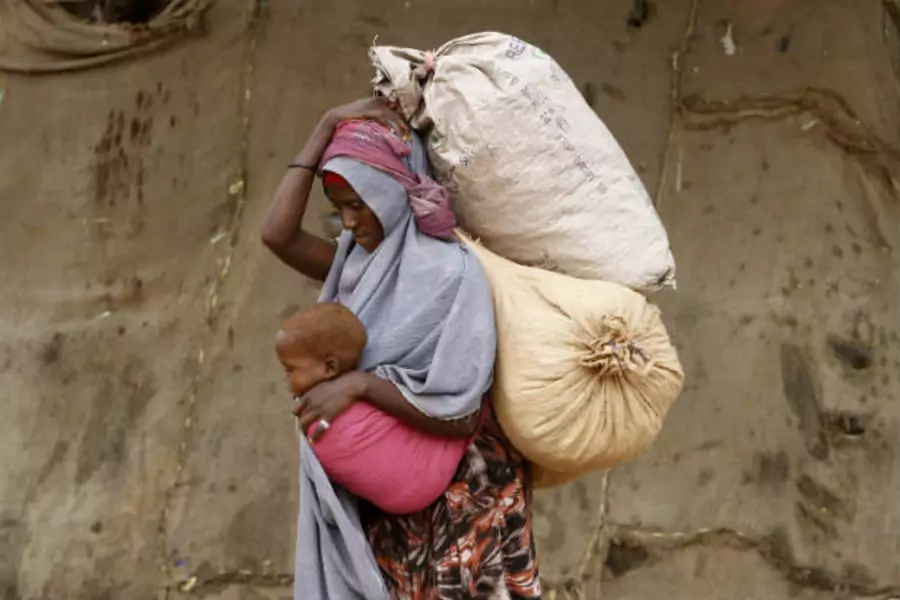 Somalia displaced woman refugees ban