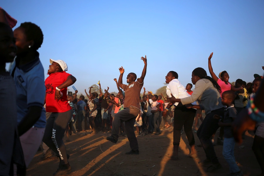 Villagers after boycotting voting in municipal elections, in Vuwani, South Africa, August 3, 2016. While young voters may be fed up with formal politics, they are not apathetic and find other ways to participate.