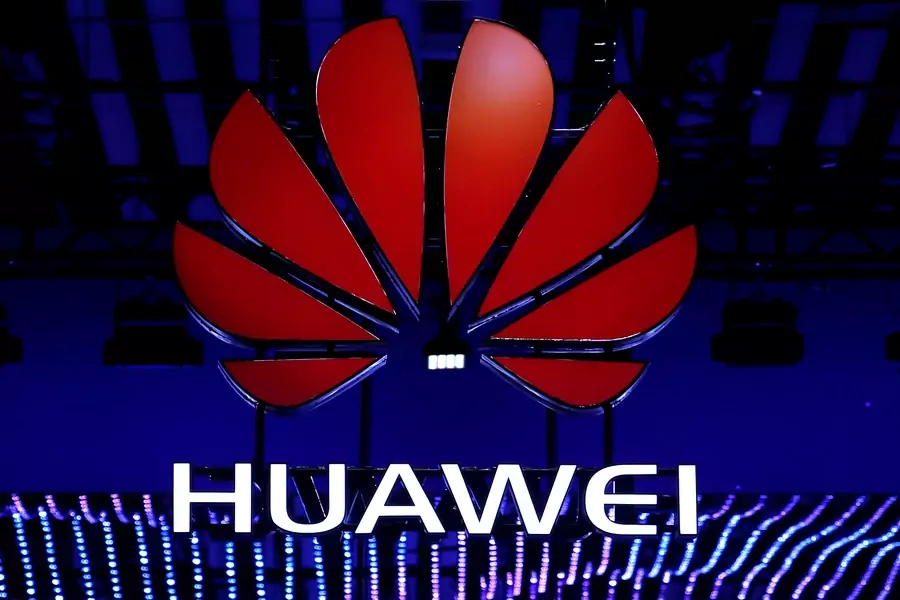 The Huawei logo is seen during the Mobile World Congress in Barcelona, Spain, February 26, 2018. 