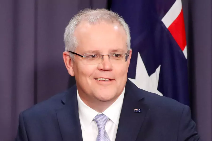 The new Australian Prime Minister Scott Morrison attends a news conference in Canberra, Australia on August 24, 2018.