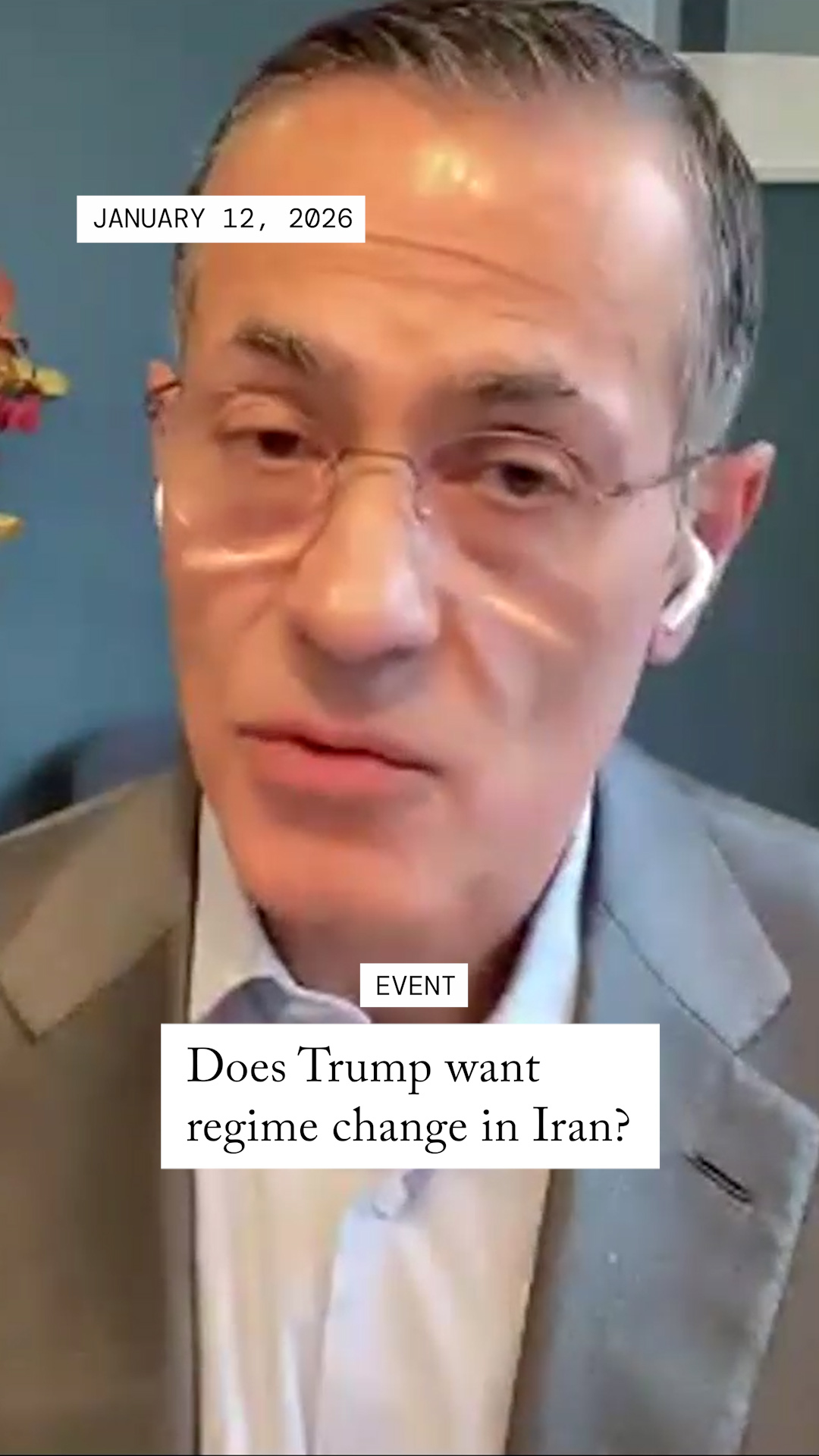 Does Trump Want Regime Change in Iran?