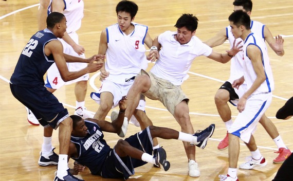 U.S.-China Basketball Brawl Becomes an Inappropriate Metaphor