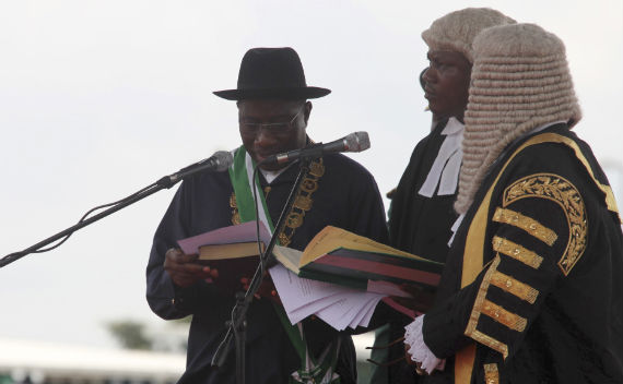Goodluck Jonathan Inaugurated as Nigeria’s President