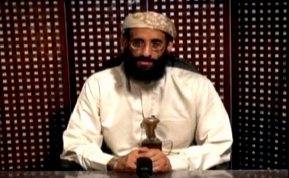 Anwar al-Awlaki, a U.S.-born cleric linked to al Qaeda’s Yemen-based wing, gives a religious lecture in an unknown location on September 30, 2011 (Ho New/Courtesy Reuters)