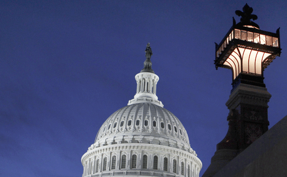 The Capitol Dome in Washington. (Larry Downing/courtesy Reuters)