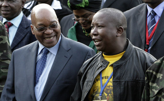 South Africa’s Malema and Zuma: Bad Blood?