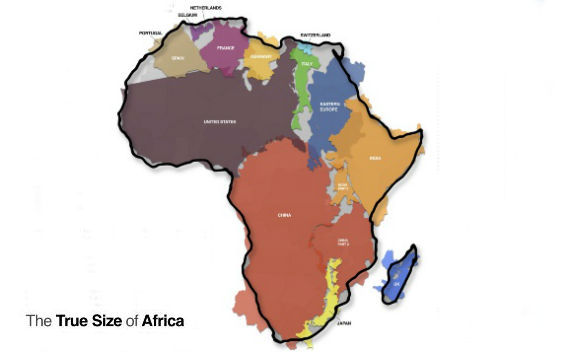 Africa Is Big(ger) Than You Thought