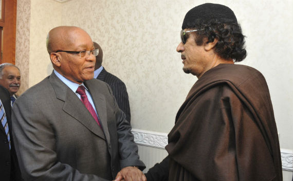 Zuma’s Opposition to the Libyan NTC