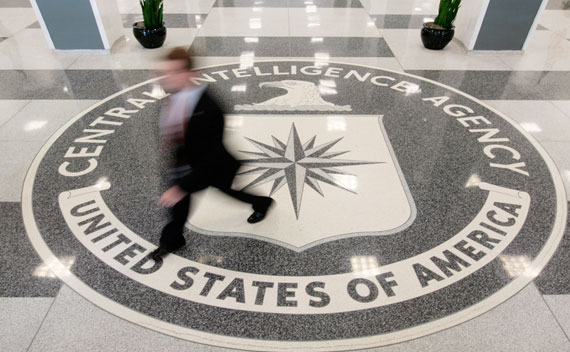 The lobby of the CIA Headquarters Building in McLean, Virginia (Larry Downing/Courtesy Reuters)