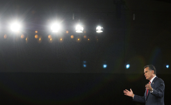 Mitt Romney speaking in South Carolina in September. (Chris Keane/courtesy Reuters)