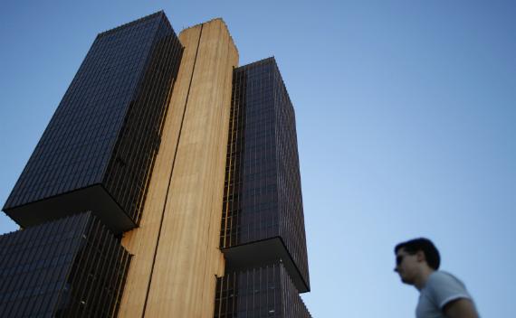 The headquarters of Brazil’s central bank in Brasilia. (Ueslei Marcelino/courtesy Reuters)