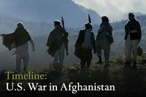 Timeline: U.S. War in Afghanistan