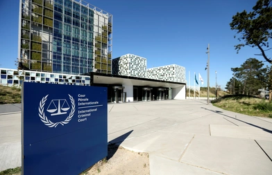 A view of the International Criminal Court in The Hague, Netherlands on September 27, 2018.