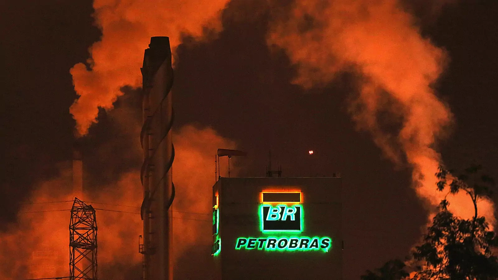 A Petrobras refinery in Cubatao, Brazil.