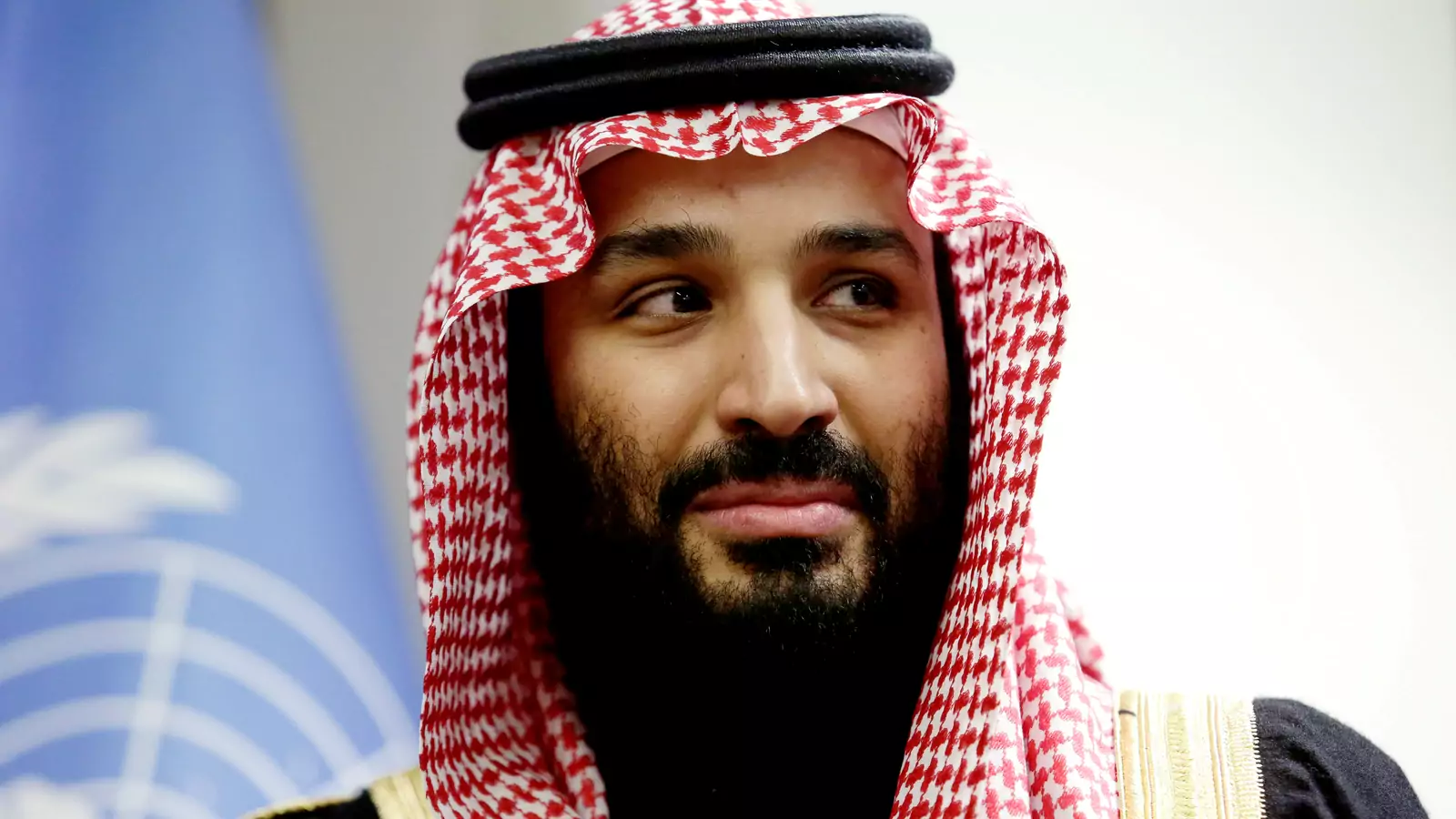 Saudi Arabia's Crown Prince Mohammed bin Salman Al Saud is seen during a meeting with U.N Secretary-General Antonio Guterres at the United Nations headquarters in the Manhattan borough of New York City, New York, U.S. March 27, 2018