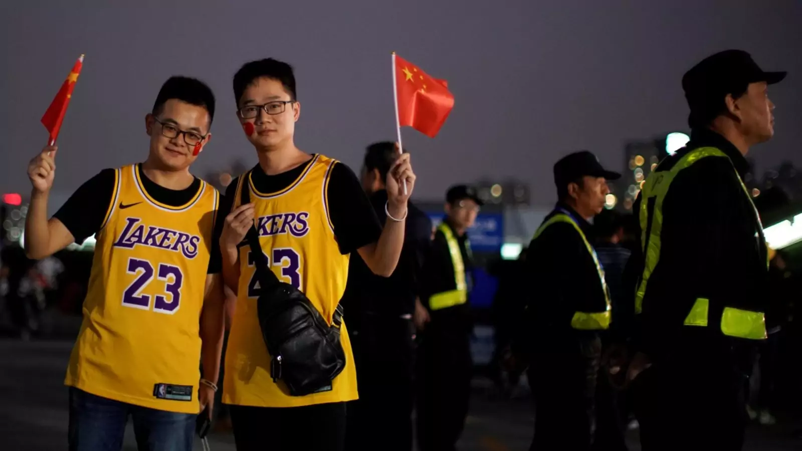 lakers chinese jersey