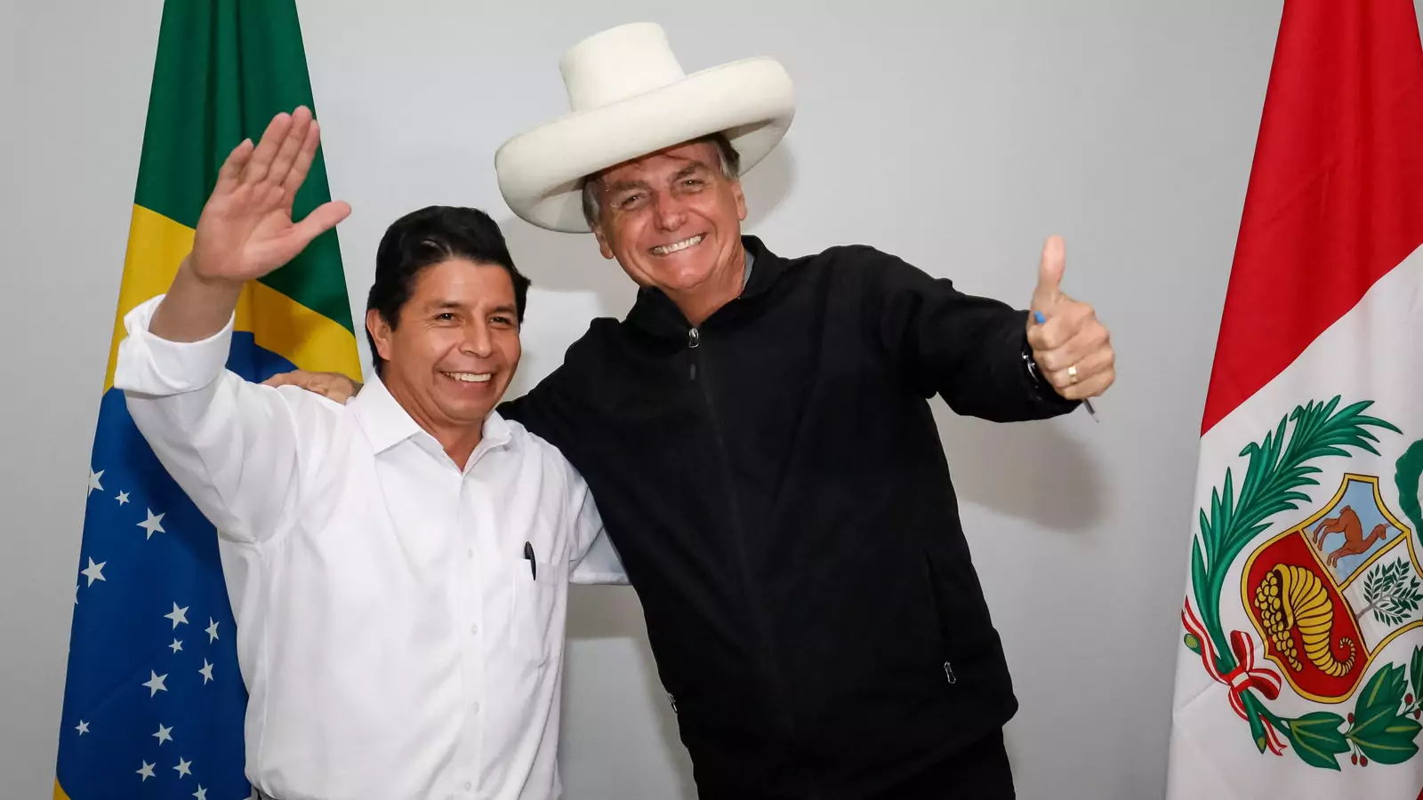 Peruvian President Pedro Castillo and his Brazilian counterpart, Jair Bolsonaro, both face serious doubts on their ability to govern