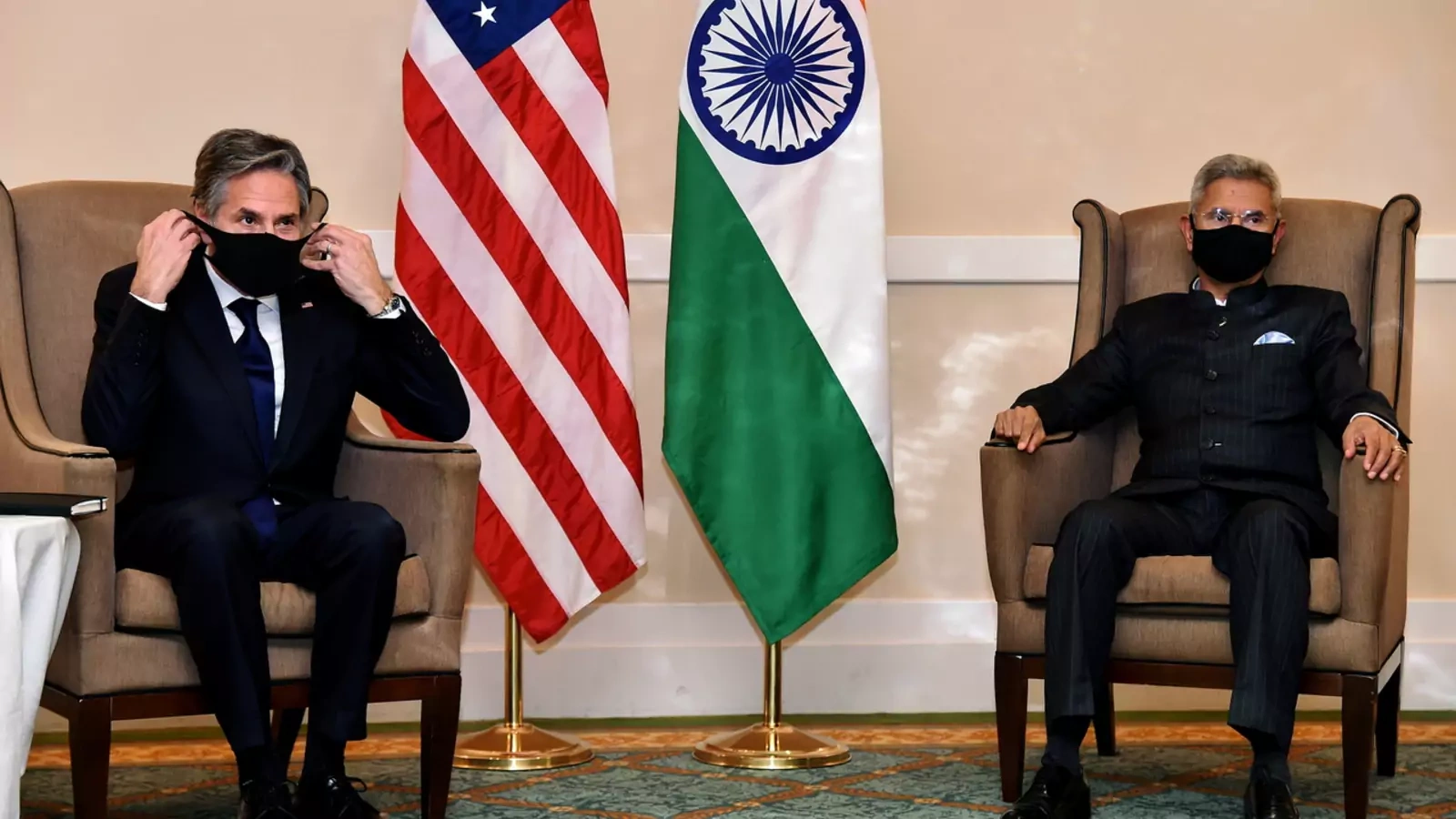 U.S. Secretary of State Blinken meets with India's Foreign Minister Jaishankar in Rome