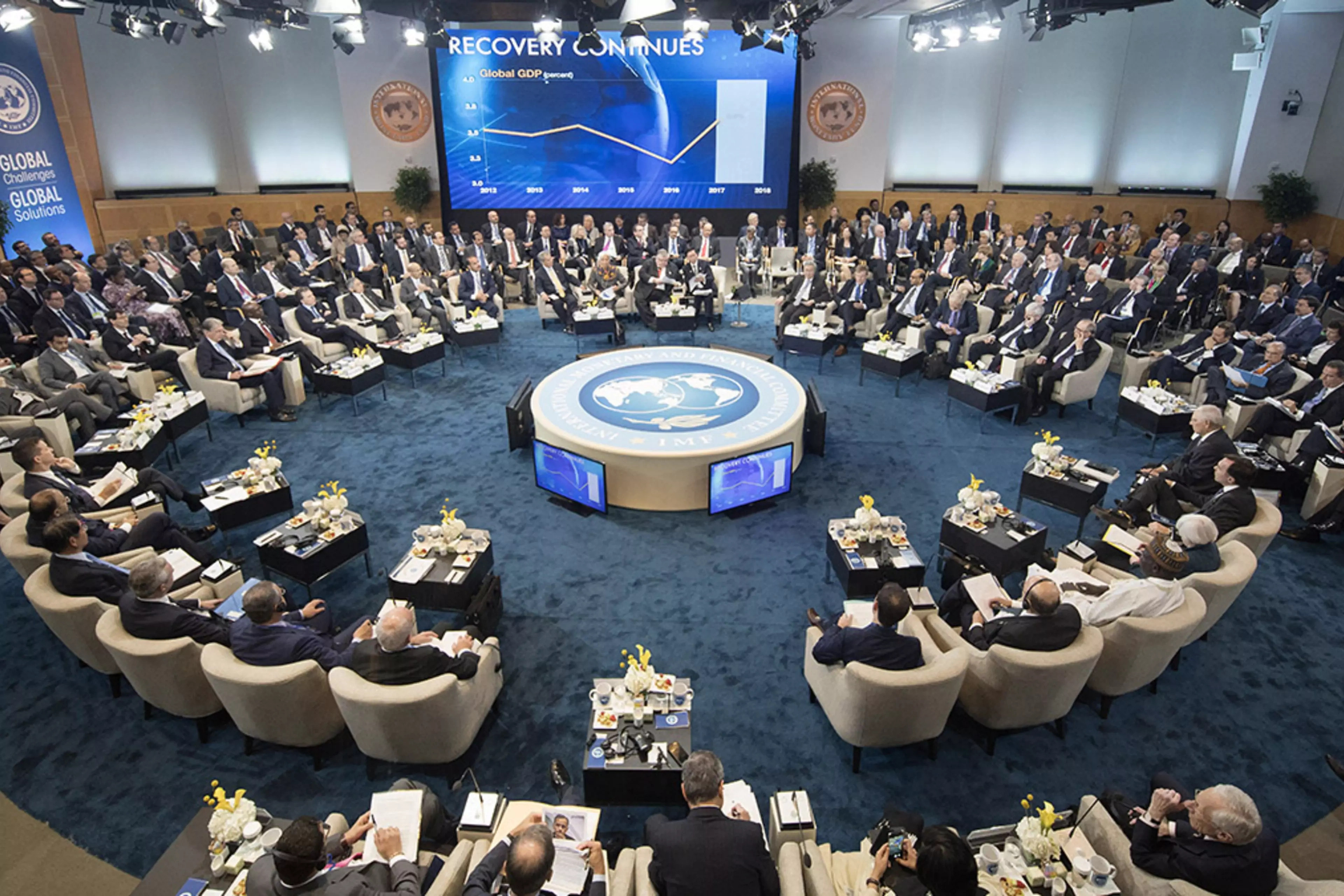 The IMF Board of Governors meeting gets underway in 2017.