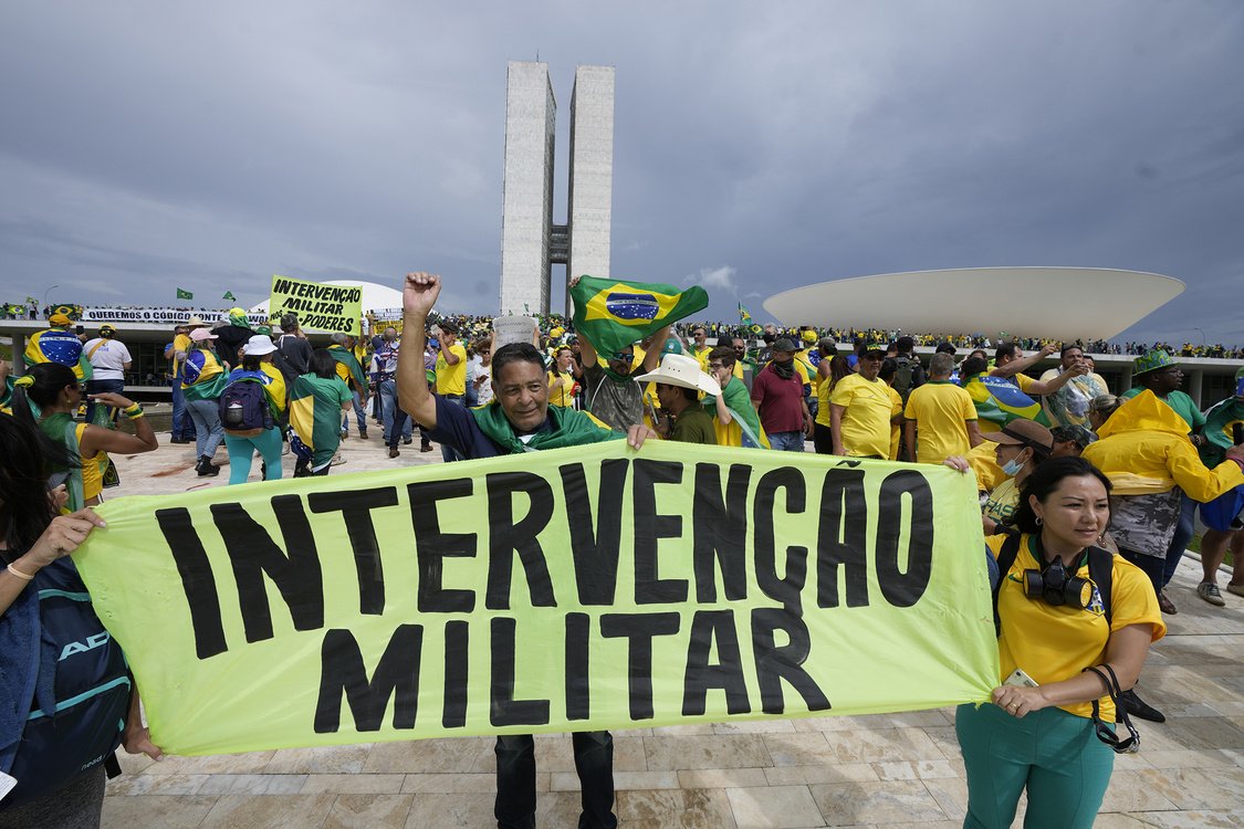 Images from Brazil Show Protesters Storming the Capitol