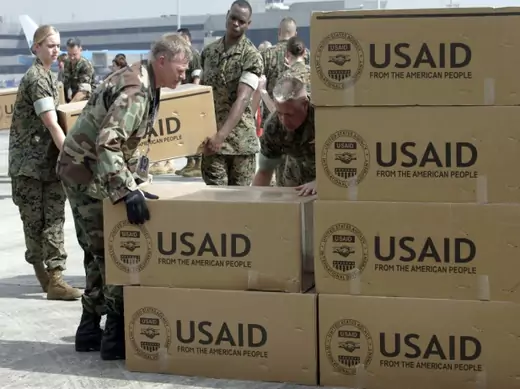 USAID Relief Supplies
