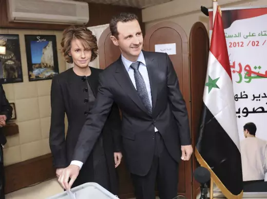 Bashar and Asma Assad