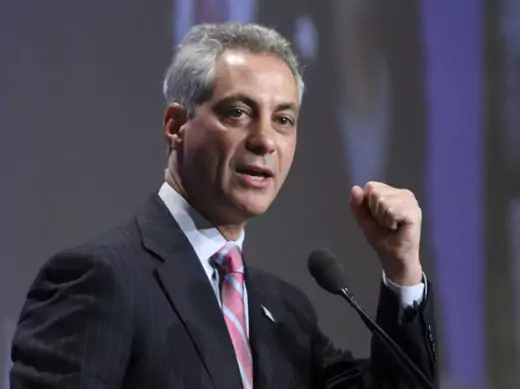 The Chicago Investment Trust is a signature initiative of Mayor Rahm Emanuel, seen here speaking at the 2012 winter meeting of the U.S. Conference of Mayors. (Chris Kleponis/Courtesy Reuters)