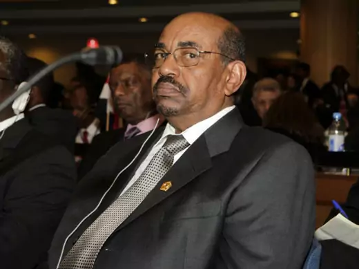 Sudanese President Omar Hassan al-Bashir attends the 16th African Union Summit, in Ethiopia's capital Addis Ababa, January 30, 2011. 