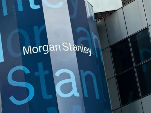 The Manhattan headquarters of Morgan Stanley, who received a ratings downgrade of two notches from Moody's (Andrew Burton/Courtesy Reuters).