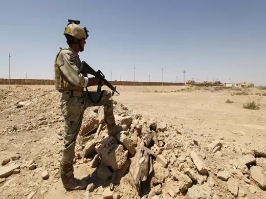 Iraq border guard