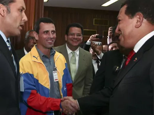 Chavez and Capriles - LAM