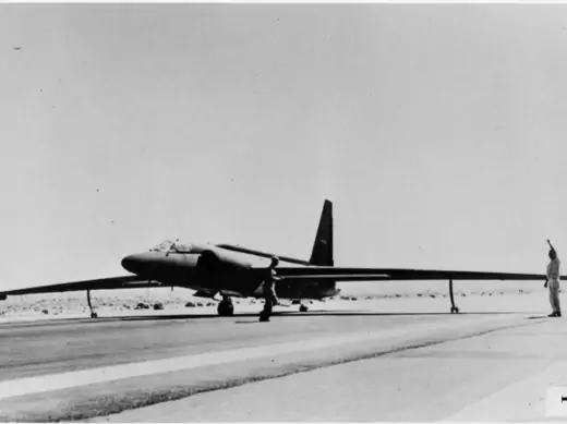 A U-2 plane used during the Cuban Missile Crisis (Dino A. Brugioni Collection, The National Security Archive, Washington, DC).