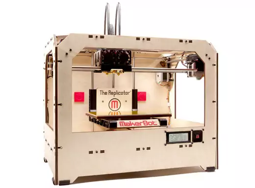 Three-dimensional printer "The Replicator" by MakerBot (MakerBot Industries LLC Handout/Courtesy Reuters). 