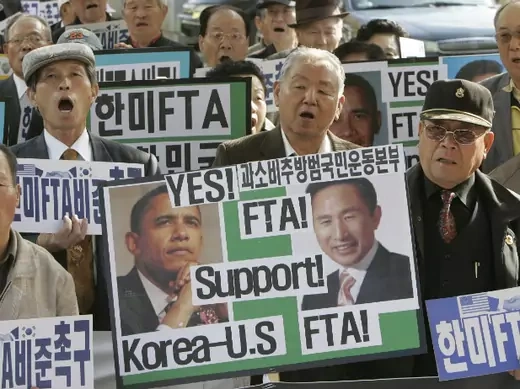 Support for KORUS FTA