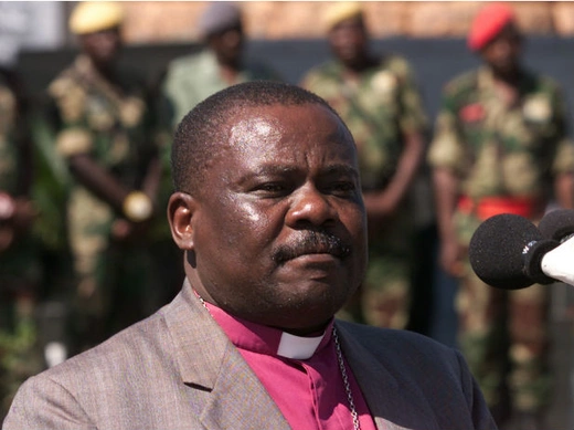 File photo of Zimbabwe Anglican Bishop Kunonga. 26/10/2003. 