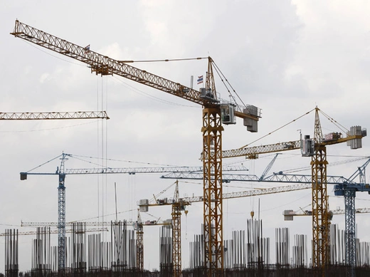 A Bangkok Mass Transit System skytrain station is pictured under construction on the outskirts of Bangkok. Thailand posted an 18.9 percent year-on-year growth rate in the fourth quarter of 2012. 