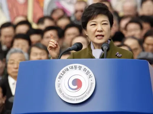 Park Geun-hye Inauguration