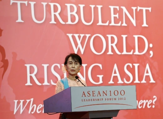 aung san suu kyi myanmar ASEAN