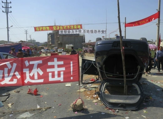 china shangpu protests
