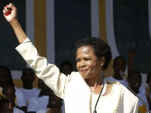 Anti-apartheid activist Mamphela Ramphele launches her new political party "Agang" to challenge South Africa's ruling African National Congress (ANC) in Pretoria, June 22, 2013. 