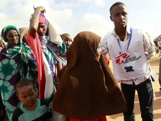 Africa - MSF Polio Treatment in Refugee Camps