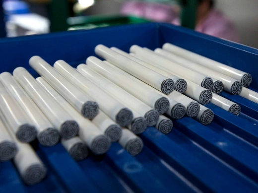 Electronic cigarettes are pictured at a production line in a factory in Shenzhen, China (Tyrone Siu/Courtesy Reuters)