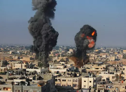 Israel Palestine Bombs July 2014