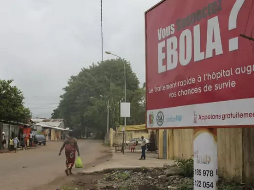 Ebola - posters Guinea