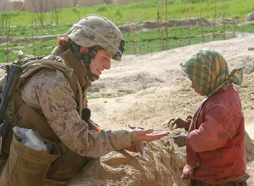 Female Soldier Afghanistan